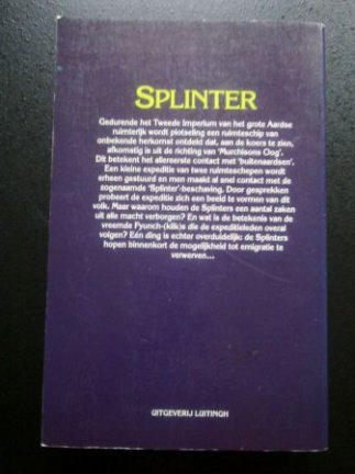Splinter - Larry Niven & Jerry Pournelle - nr. 1