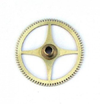 === Uurrad Franse pendule / regulateur = oud === 12497 - 2