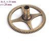 === Uurrad Franse pendule / regulateur = oud === 12548 - 1 - Thumbnail