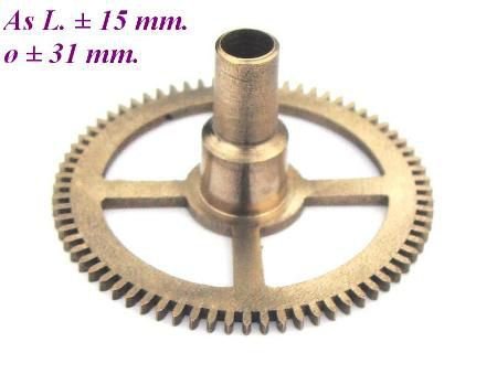 Uurrad Franse pendule / regulateur =12570 - 1