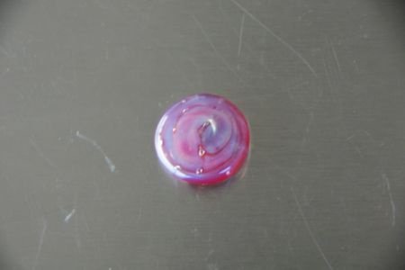 Ringtop glasbead zilverglas clio verwisselbaar. - 1