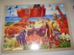 Ark van Noach met dieren Puzzel, van hout. - 1 - Thumbnail