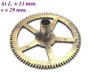 === Uurrad Franse pendule / regulateur = oud === 12588 - 1 - Thumbnail