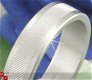 Moderne Tijdloze Ring 16,8 mm uit Edelstaal ( No 285) - 1 - Thumbnail