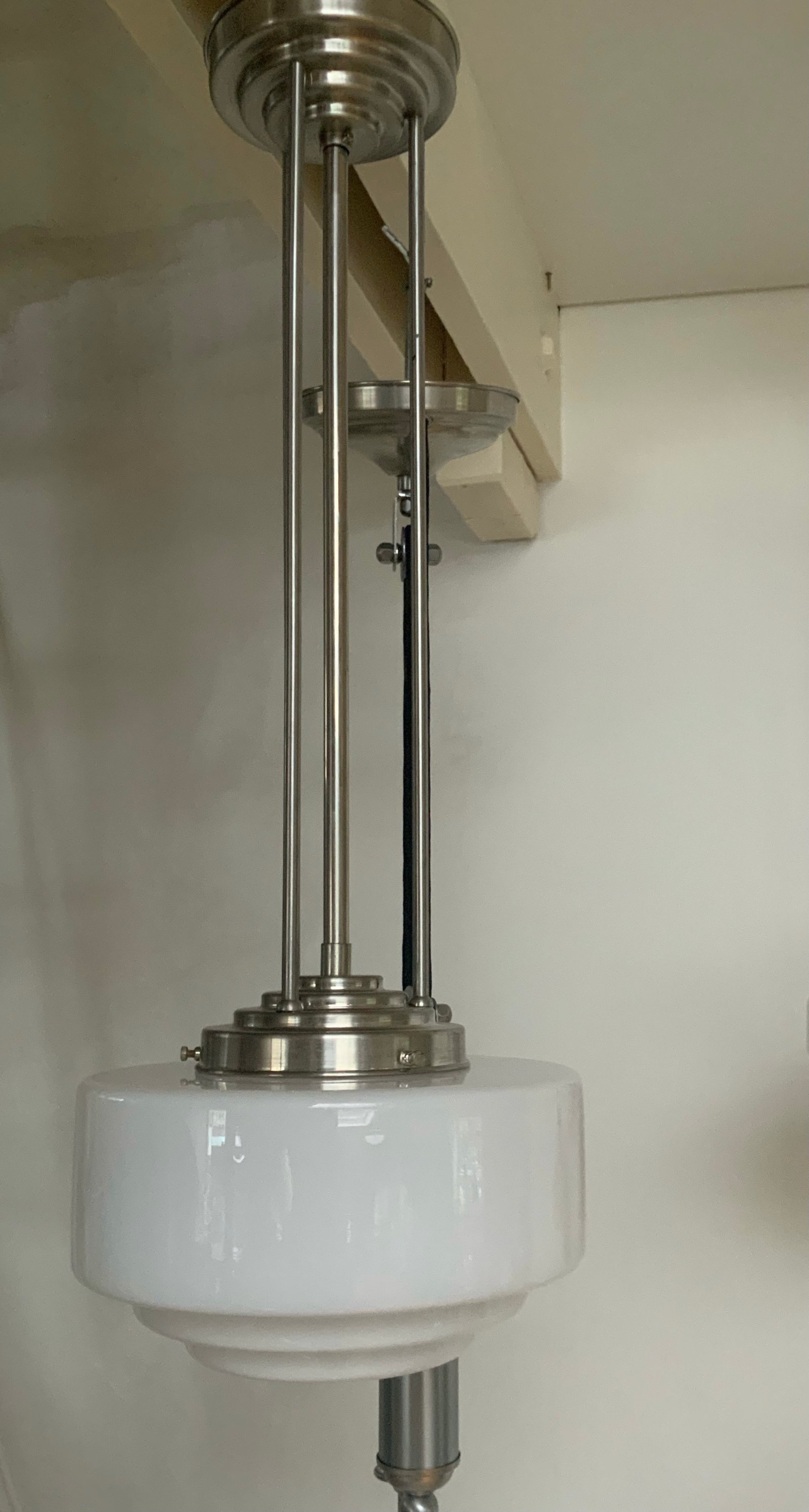 Art deco design verlichting hanglamp. Trap Bol - Afbeelding 3