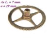 === Uurrad Franse pendule / regulateur = oud === 12651 - 1 - Thumbnail