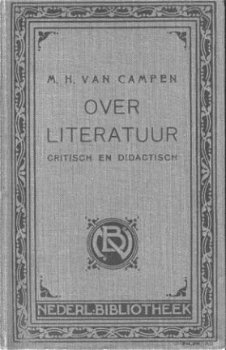 Campen, MH van; Over literatuur - 1