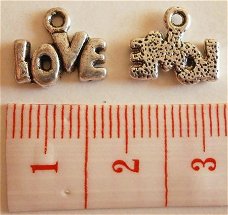 Love : Bedel love 12 x 10 mm.