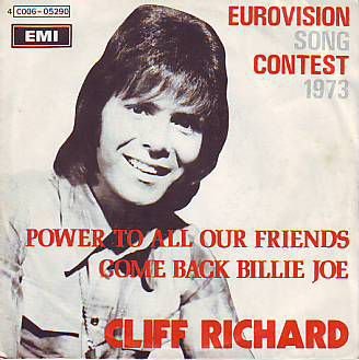 *VINYL SINGLE * CLIFF RICHARD * POWER TO ALL OUR FRIENDS * - 1