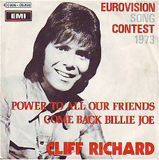 *VINYL SINGLE *  CLIFF RICHARD * POWER TO ALL OUR FRIENDS *