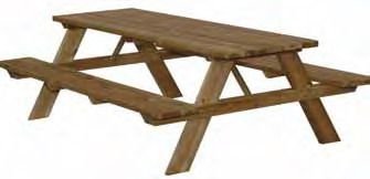 Picknicktafel 70x150cm €99,00 - 1