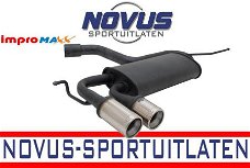 Novus Sport Einddemper Golf 5 GTi en 1.8 TFSi