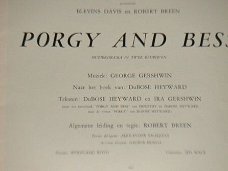 Porgy and Bess, muziekdrama/opera van George Gershwin (A20)