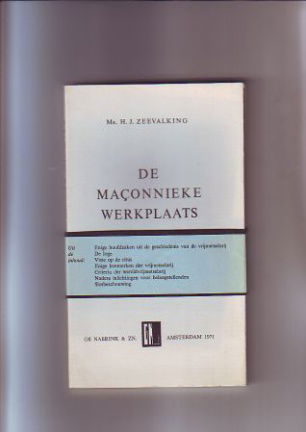 De Maconnieke Werkplaats - nr. 1