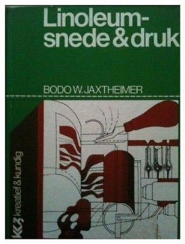 Linoleum- snede en druk, Bodo W.Jaxtheimer, - 1
