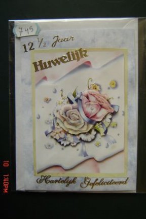 nr.745 12 1/2 JAAR HUWELIJK - nr. 1