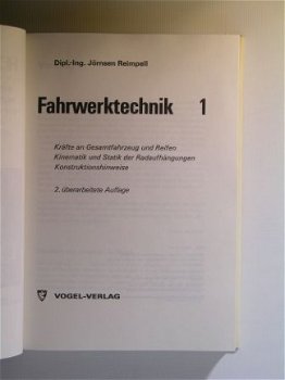 [1971] Fahrwerktechnik 1, Reimpell, Vogel - 3