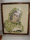 Madonna Maria schilderij mozaiek mt 38 x 46 cm - 1 - Thumbnail