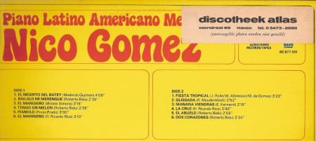 Nico Gomez - Piano Latino Americano Merengue _Salsa Latin - 2