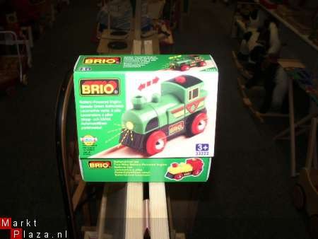 Brio Trein, Rijdende Locomotief. Battery Powered Engine. - 1