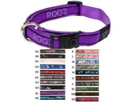 Halsband Rogz For Dogz maat S, Jelly Bean, 20 kleuren, Nieuw - 1