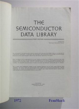 [1972] The Semiconductor Data Library, TIC, Motorola - 2