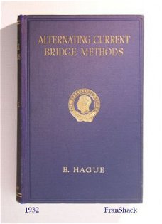 [1932] Alternating current bridge methods, Hague, Pitman