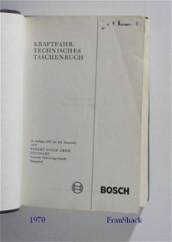 [1970] Kraftfahr-Technisches Taschenbuch, R Bosch, VDI - 1