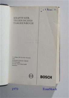 [1970] Kraftfahr-Technisches Taschenbuch, R Bosch, VDI