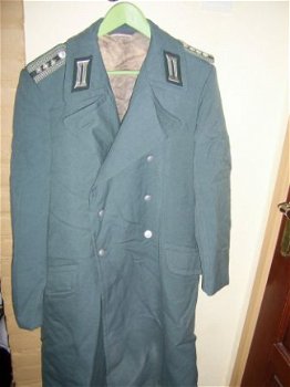 Groene mantel DDR politie - 1