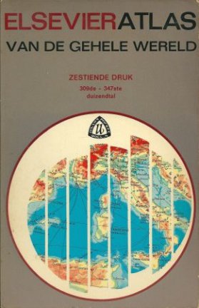 Elsevier Atlas van de gehele wereld - nr. 1