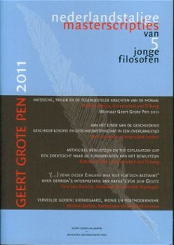 Nederlandstalig Masterscripties van 5 Jonge Filiosofen - 1