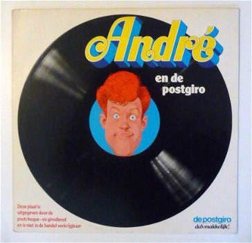 LP Reclame: Andre van Duin en de Postgiro (CNR) 1975 - 1