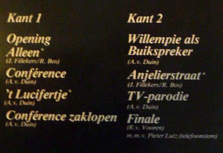 LP: Andre van Duin - Solo (CNR) 1976 - 3
