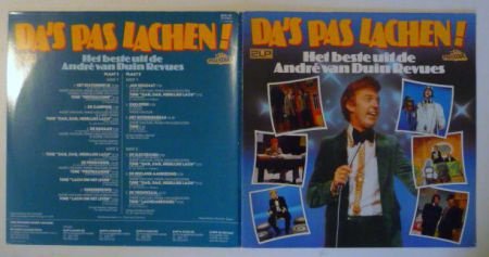 dubbel LP: Andre van Duin - Da's pas lachen (Polystar) 1982 - 1