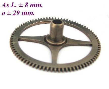 Uurrad Franse pendule / regulateur =13144 - 1