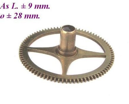 Uurrad Franse pendule / regulateur =13143 - 1