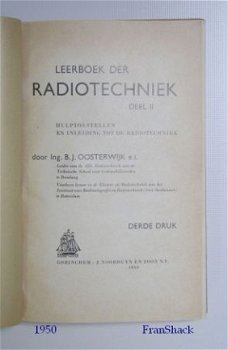 [1950] Leerboek der radiotechniek Dl. 2 , Oosterwijk, Noordu - 2