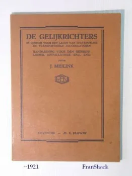 [1920~] De gelijkrichters, Meilink, AE Kluwer - 1