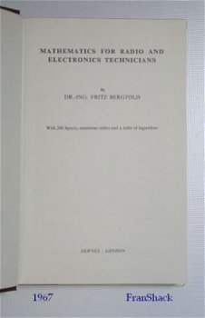 [1967] Mathematics for radio and electr. technicians, Bergto - 3