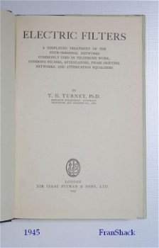 [1945] Electric Filters, Turney, Pitman - 3