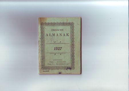 Friesche Almanak 1927 - nr. 1
