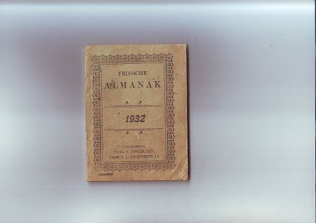 Friesche Almanak 1932 - nr. 1