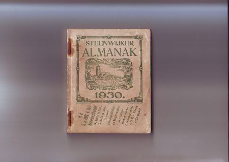 Steenwijker Almanak 1930 - nr. 1