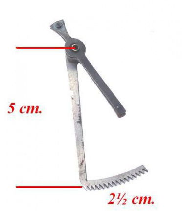 === Onderdeel gewicht regulateur = oud === 13181 - Afbeelding 2