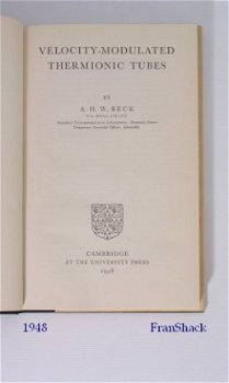 [1948] Velocity-Modulated Thermionic Tubes, Beck, Cambridge - 4