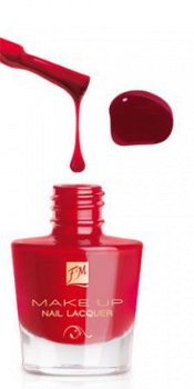 Nagellak, Deep Scarlet, N010 van FM, Nieuw, €7 - 1