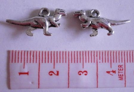 Natuur : Dieren : Bedel dinosaurus 20 x 11 mm. - 1