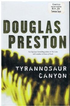 Douglas Preston = Tyrannosaur Canyon ENGELS !! Nieuw .