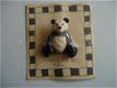 Panda Beer broche van Honey & Me, nieuw in verpakking - 1 - Thumbnail
